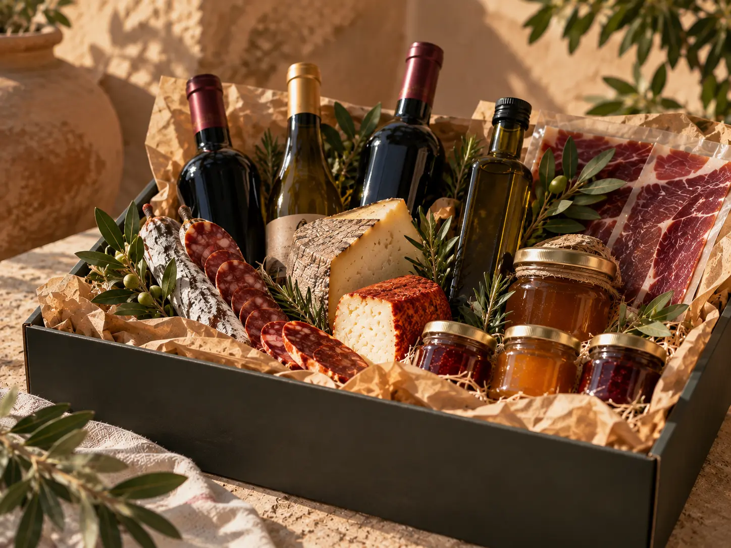 Cesta gourmet Zestex Premium