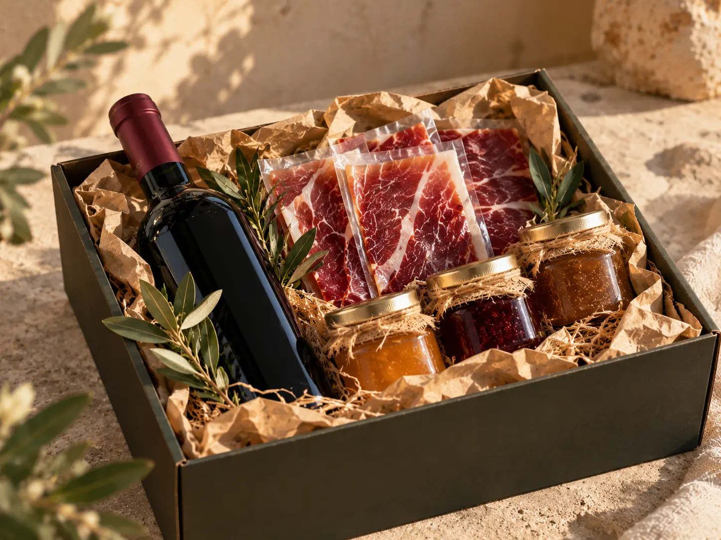 Cesta gourmet Zestex Essential